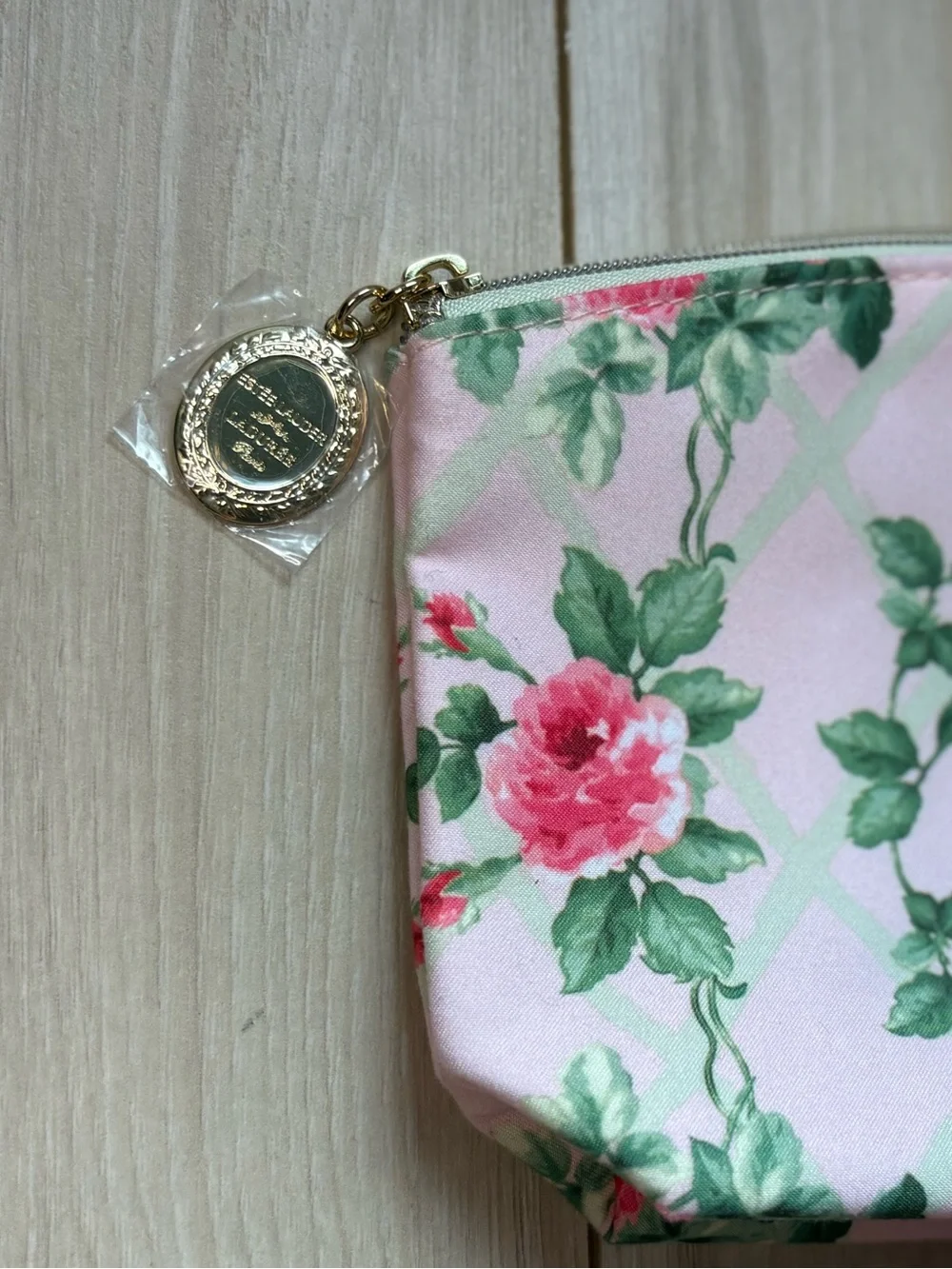 Estée Lauder Cosmetic Bag Bundle x Ladurée Floral Makeup Pouches Travel Case Set